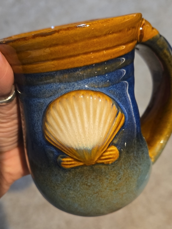 Cape Shore Other - Cape Shore Beach House Ombre Shell Handwarmer Mug